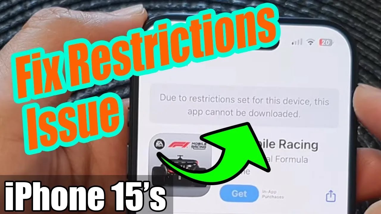 iPhone iOS 17: Fix Error 