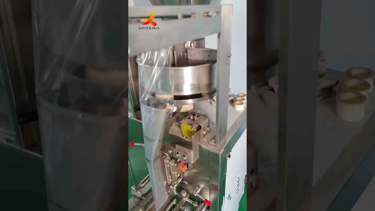 Machine de remplissage et de scellage verticale, machine d'emballage de haricots instantan&eacute;s Vertica