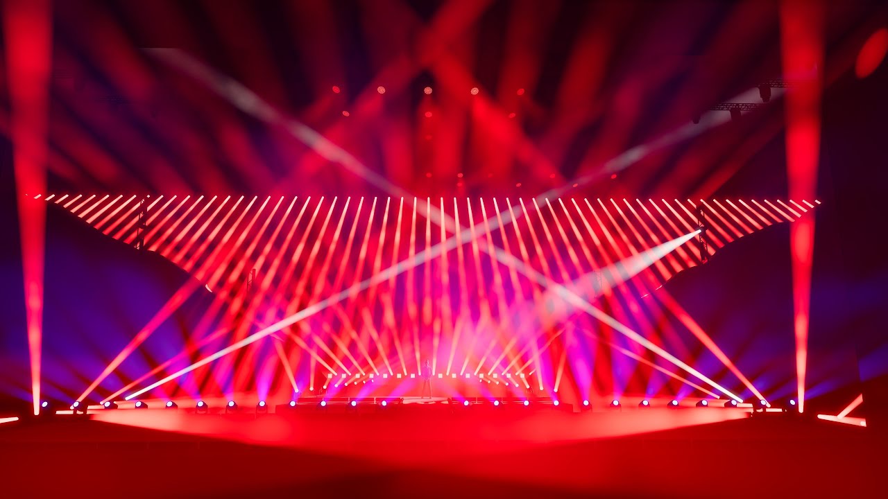 THE CODE - Nemo - Diseño propio actuación Suiza Escenario Eurovisión