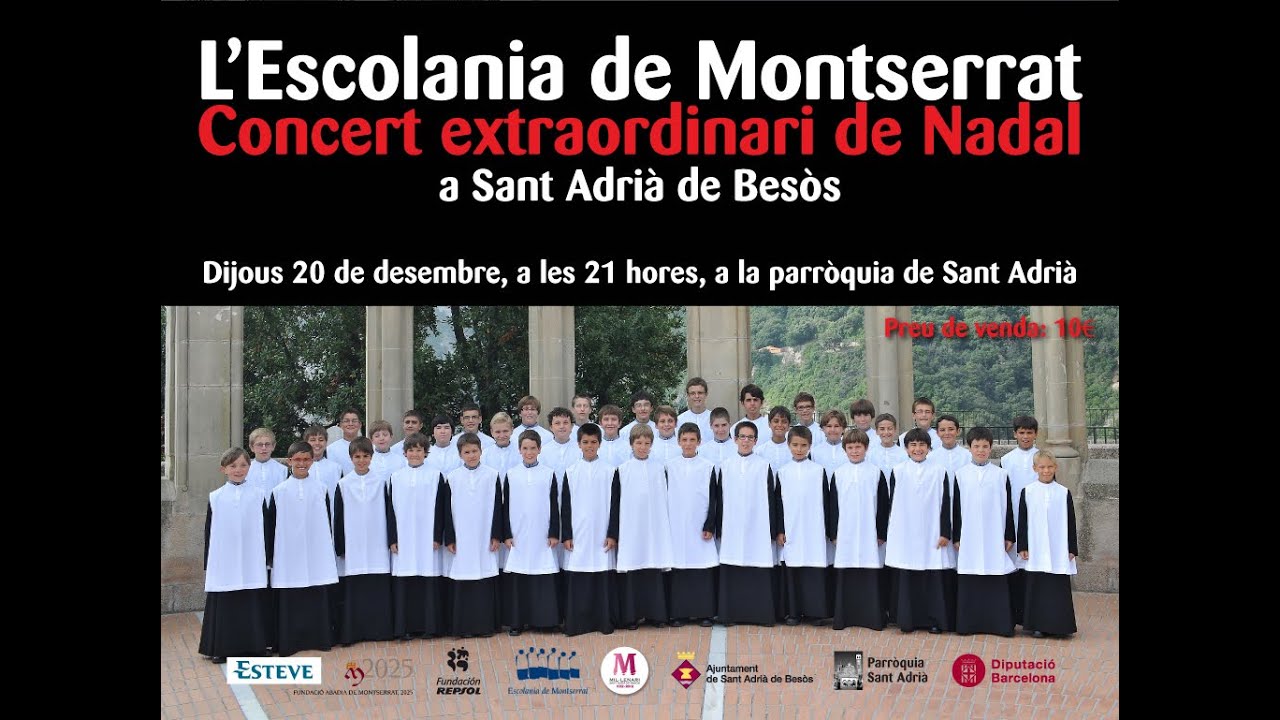 Concert Nadal Escolania de Montserrat