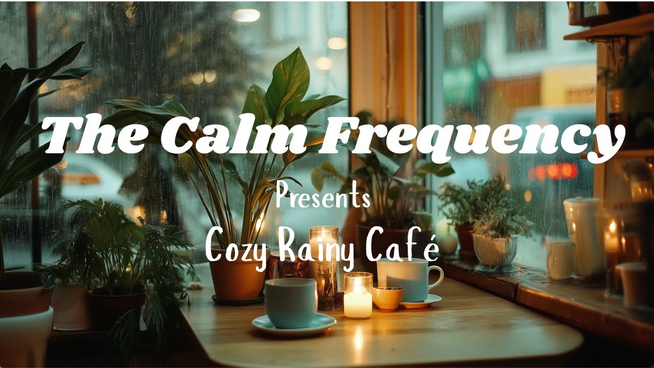 Overthinking? Cozy Rainy Café ☔ Lo-Fi for Quiet Focus