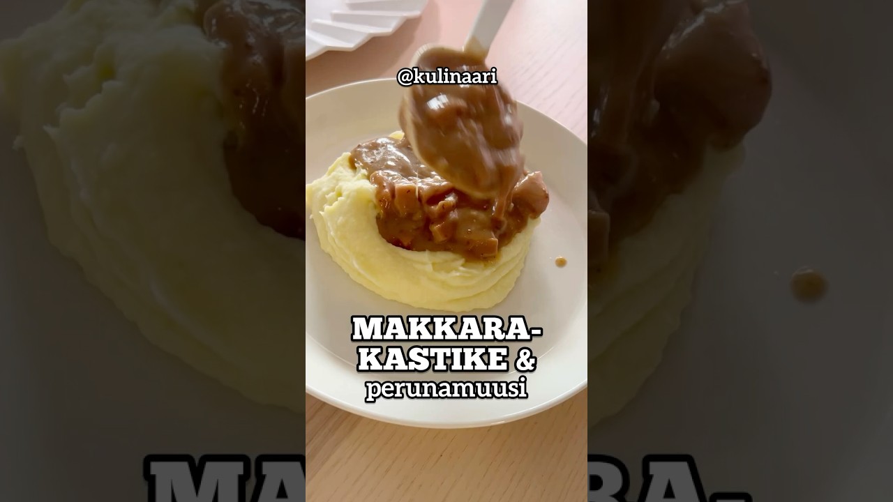 Makkarakastike ja perunamuusi