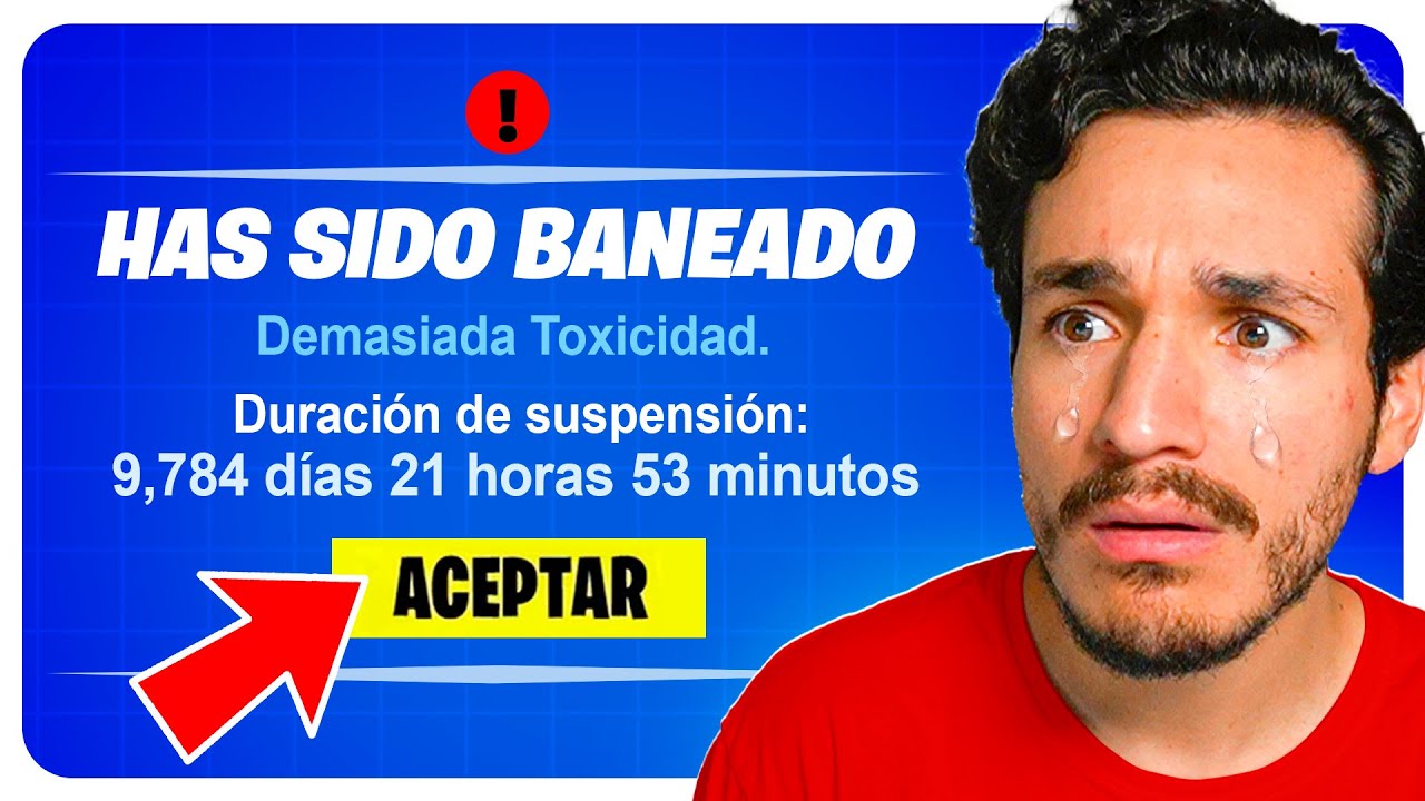 Jugué Fortnite HASTA que ME BANEARAN!