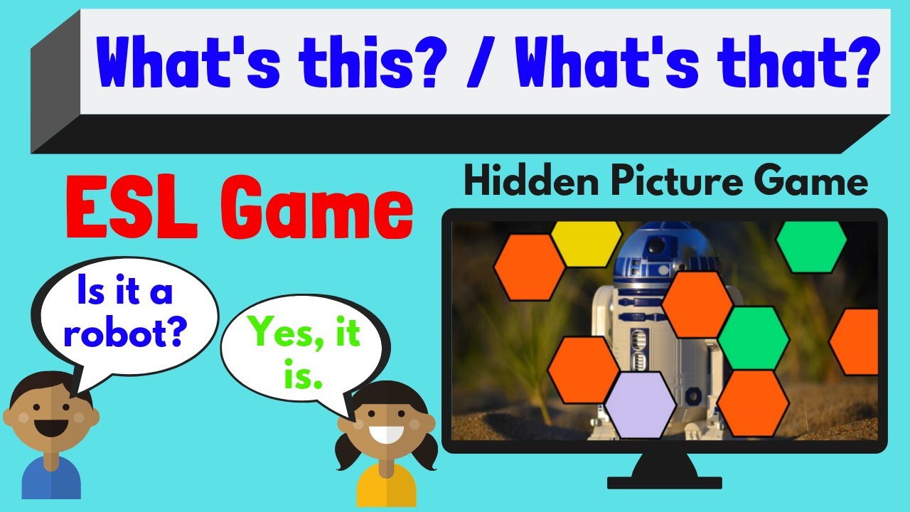 What's This? What's That? | English Vocabulary Games | ESL Classroom Games