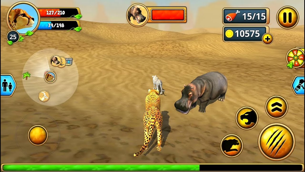 Cheetah Family Sim 3D Android Gameplay HD #13
