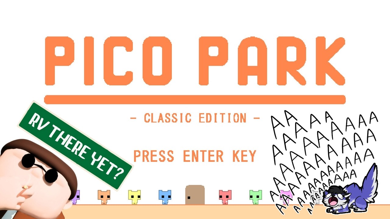 Pico Park classic edition / RV There Yet collab with friends and friends of friends!
