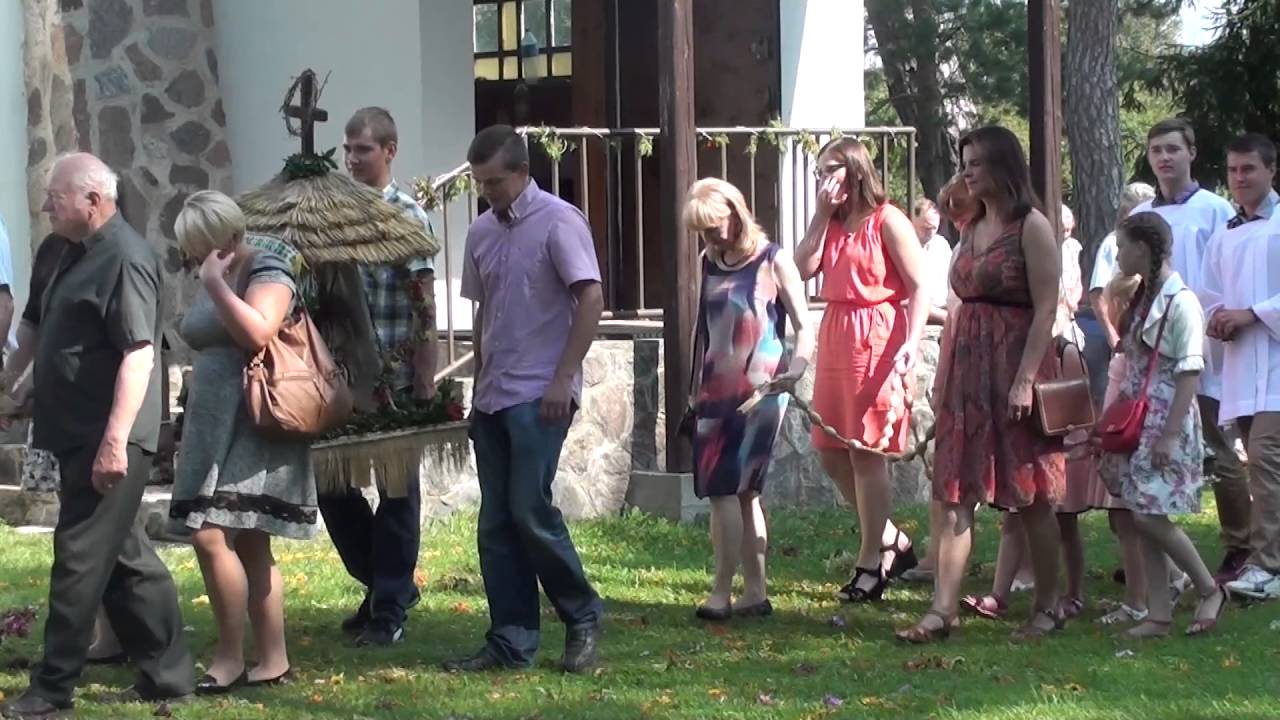 &scaron;v. Baltromiejaus atlaidai Žagariose - dalis 1/Odpust św. Bartłomieja w Żegarach