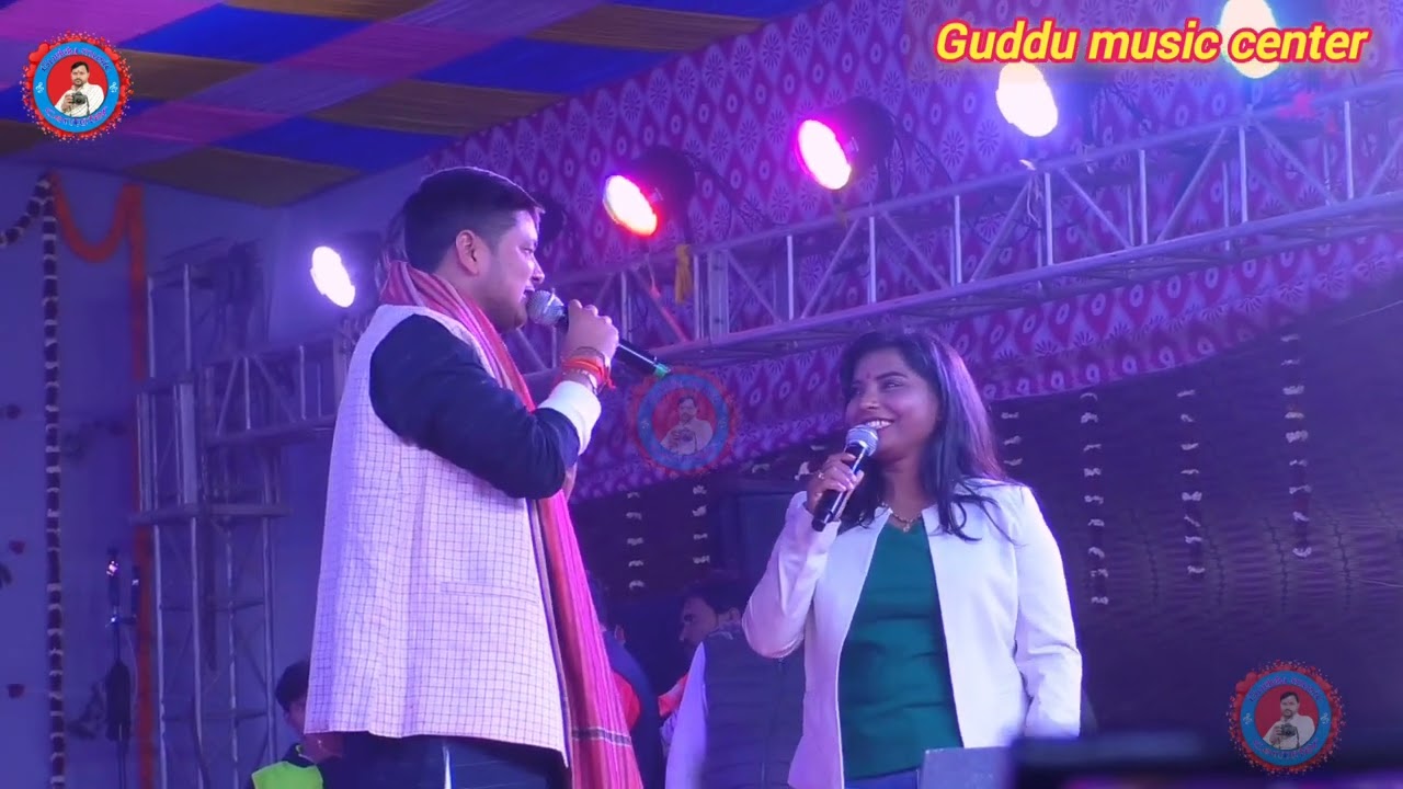 भौजी होली में गदहवा खोजेली #स्पेशल_होली_गीत_गोलू_राजा_स्टेज_शो_Golu_Raja_अदिति_राज देहाती होली गीत