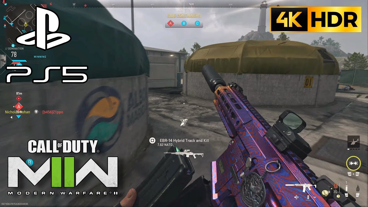 Call Of Duty MW 2 : Multiplayer Gameplay (No Commentary) PS5 | 4K