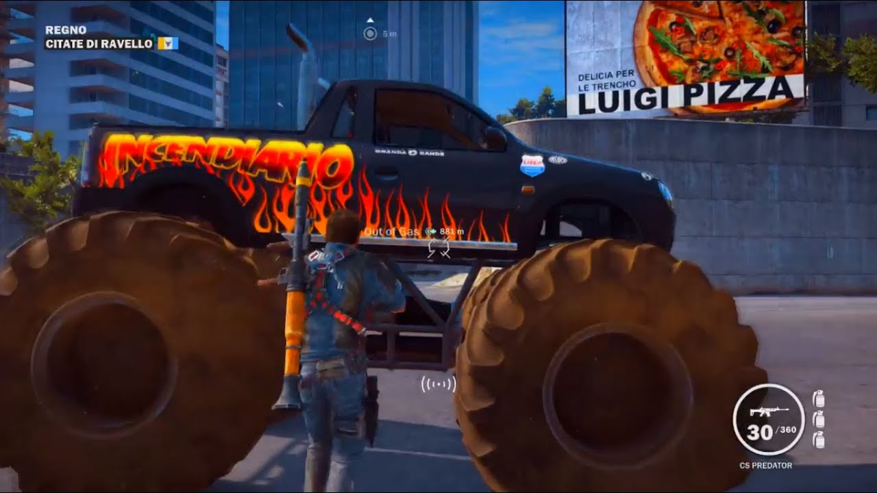 Just Cause 3 - How to Get The Monster Truck! [Jump Locations]