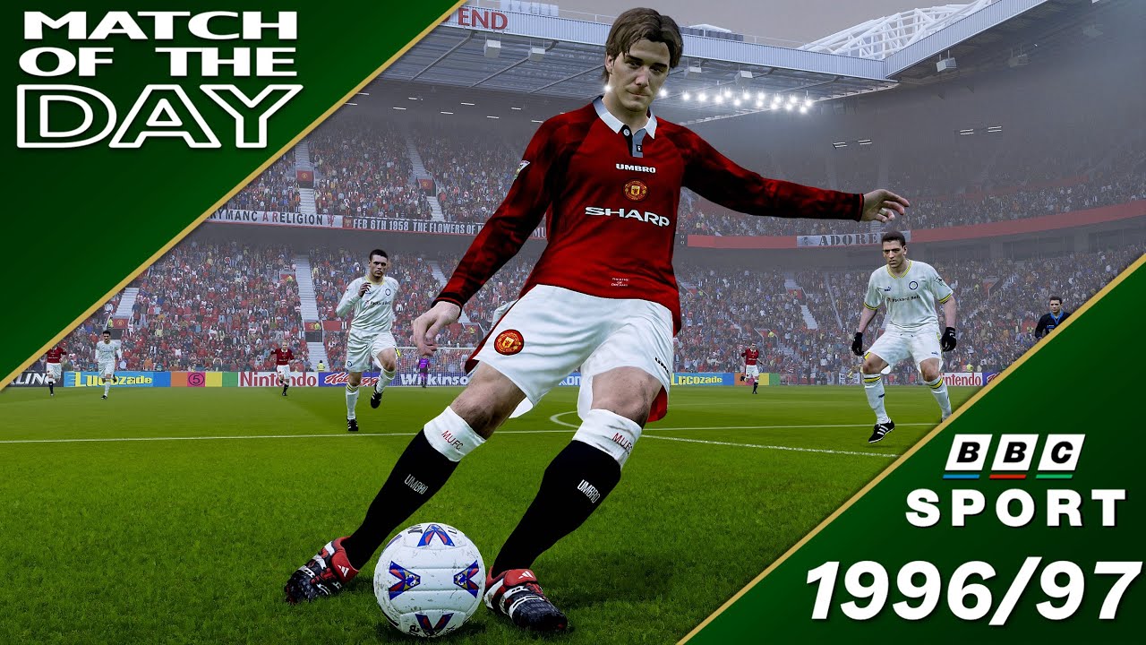 MATCH OF THE DAY | Man Utd v Leeds & Arsenal v Aston Villa | 1996/97 Season PES 2021