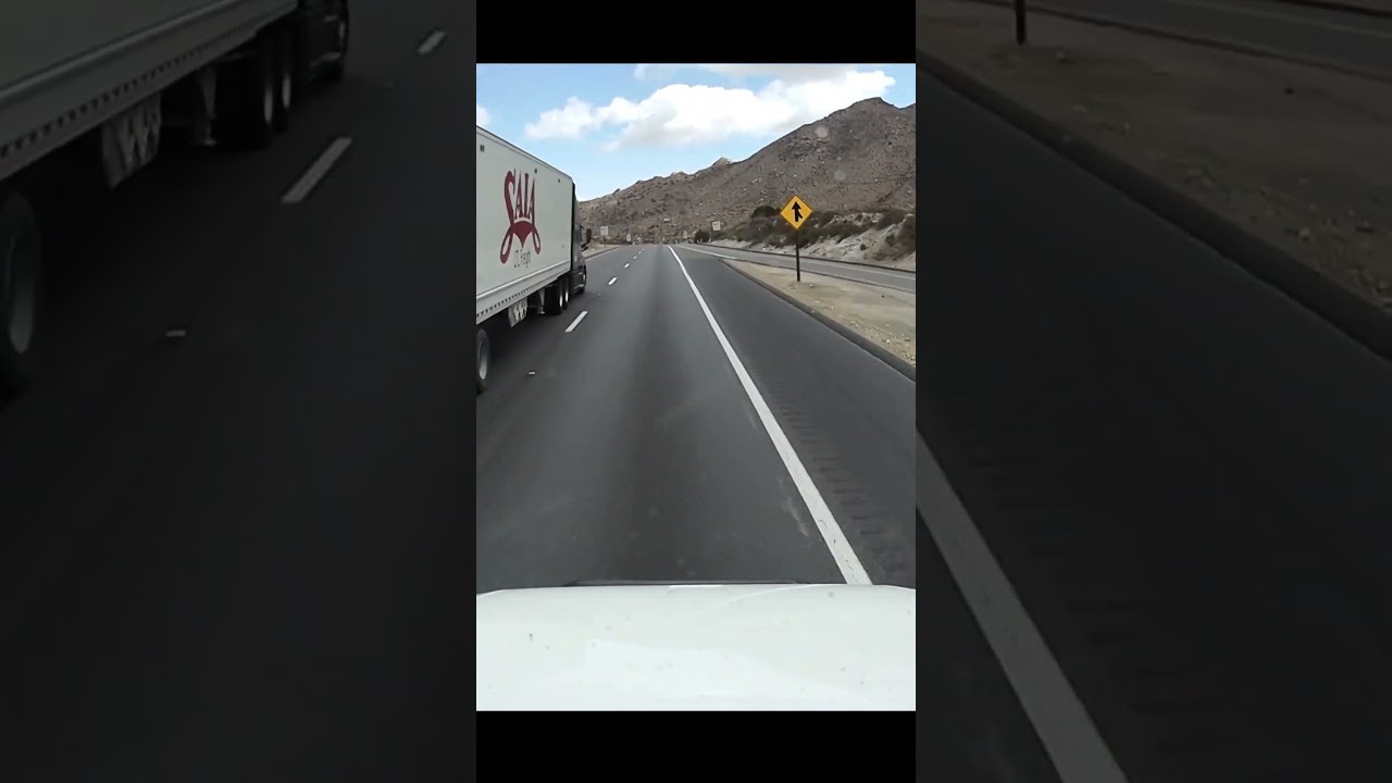 Curvy road driving 