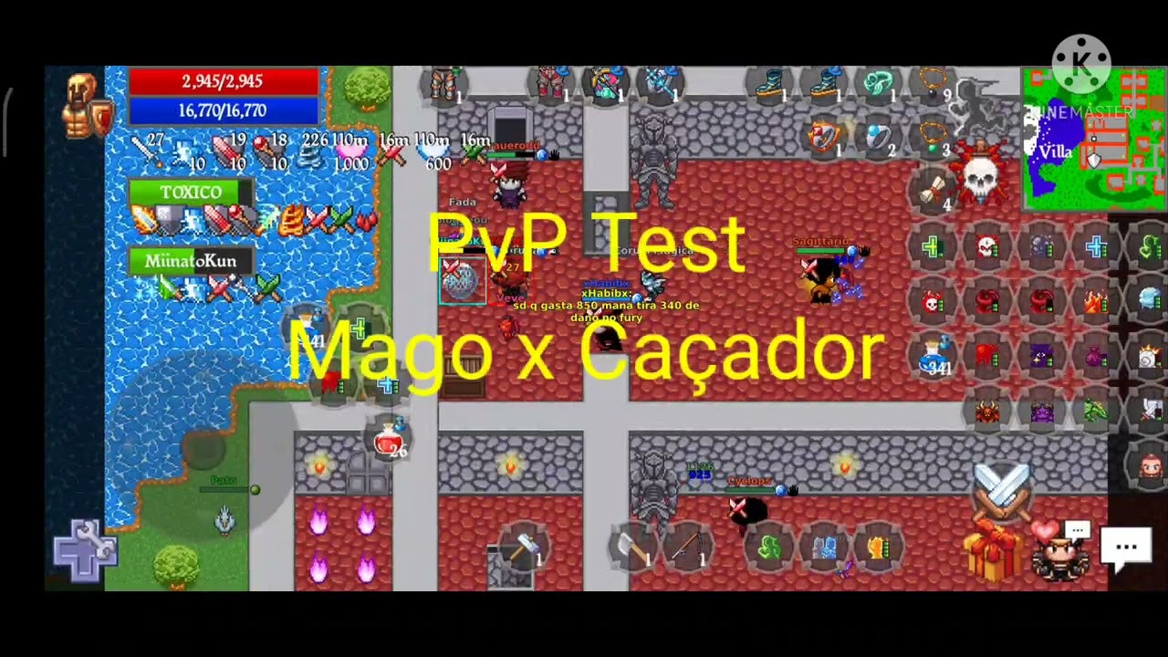 Kakele Online - Mage PvP Test.