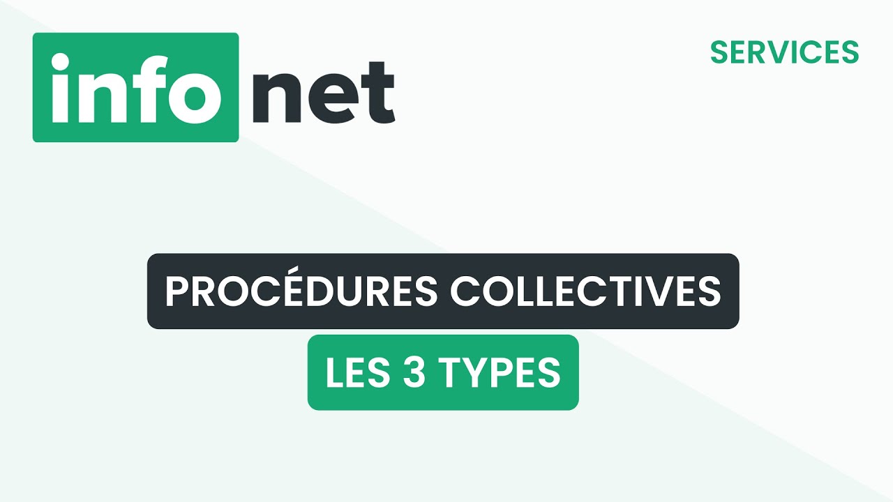 Quels sont les diff&eacute;rentes proc&eacute;dures collectives ? (d&eacute;finition, aide, lexique, tuto, explication)