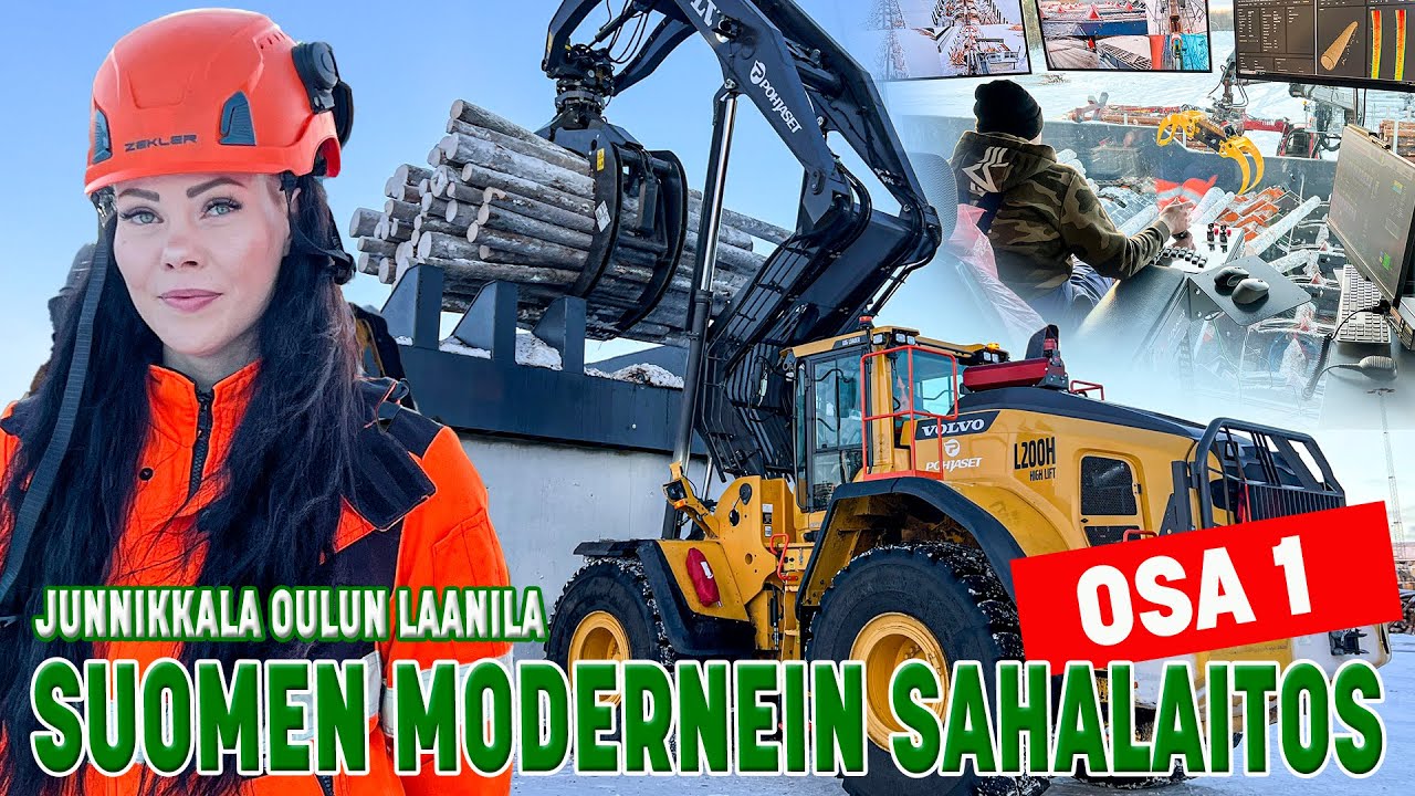 Junnikkala Oulun Laanila on Suomen modernein sahalaitos