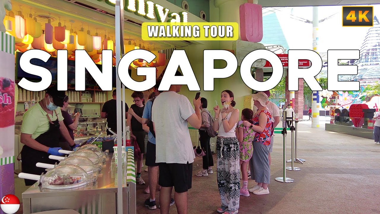 СИНГАПУР — Resorts World Sentosa, торговый центр VivoCity