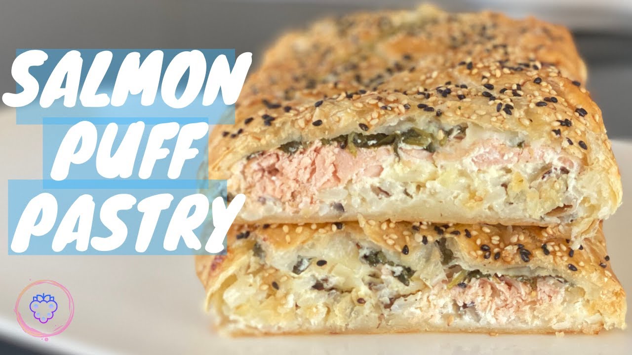 Creamy Salmon en Croute | Puff Pastry Salmon | Salmon Wellington