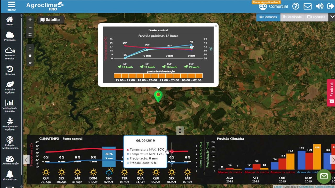 Agroclima PRO: Como acessar a previs&atilde;o do tempo para a sua fazenda