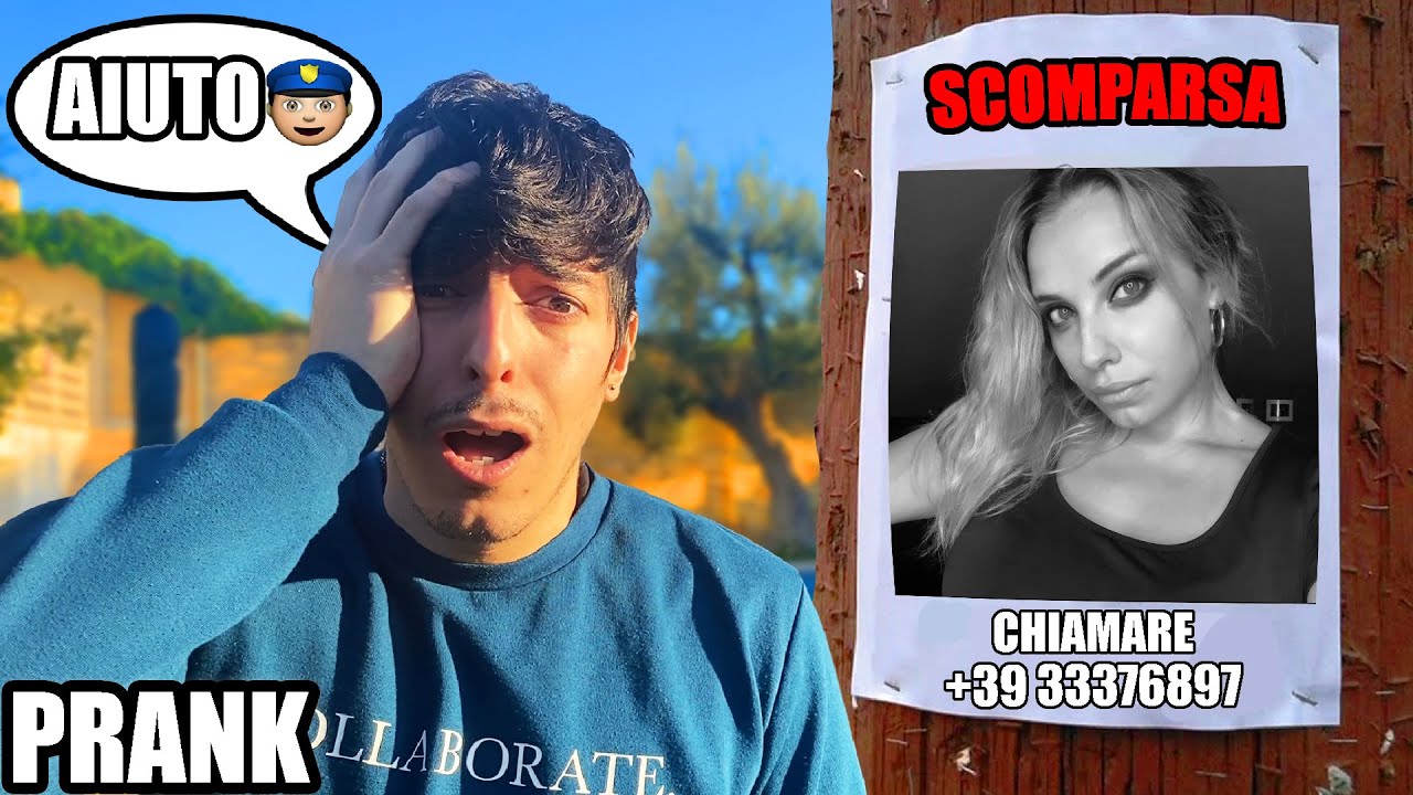 LA MIA RAGAZZA E' SCOMPARSA PER 24 ORE! -SCHERZO! * HO CHIAMATO LA POLIZIA*