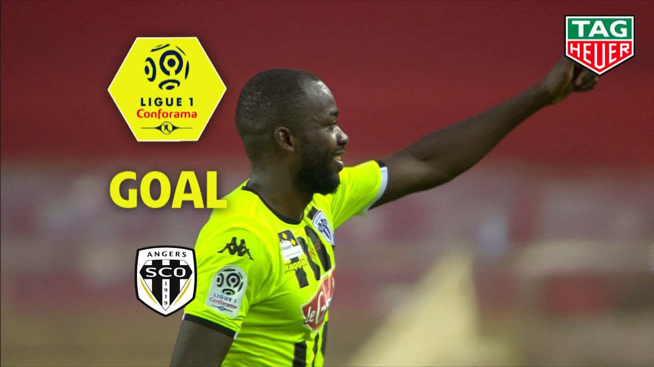 Goal St&eacute;phane BAHOKEN (27') / AS Monaco - Angers SCO (0-1) (ASM-SCO) / 2018-19