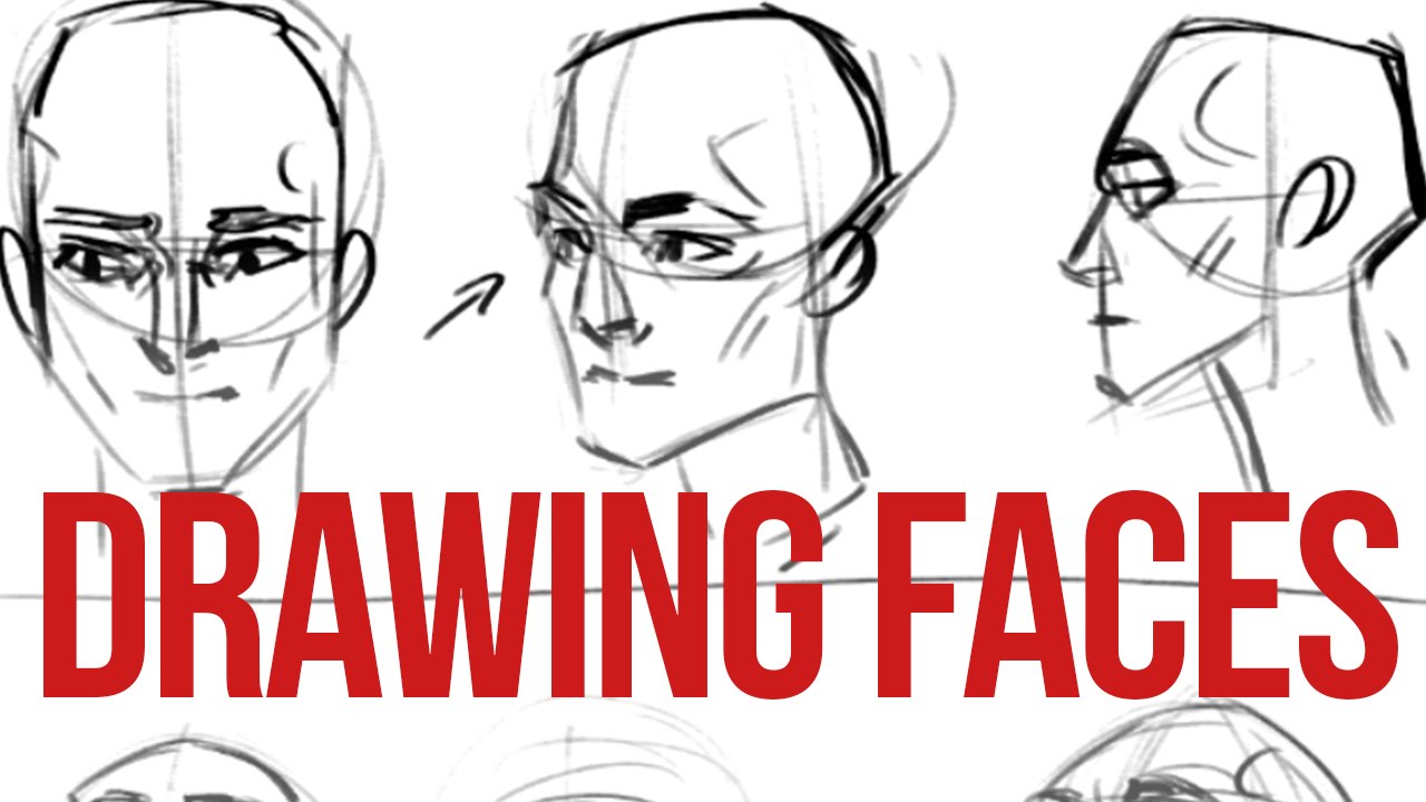 Drawing the Head in Different Angles || artofpan
