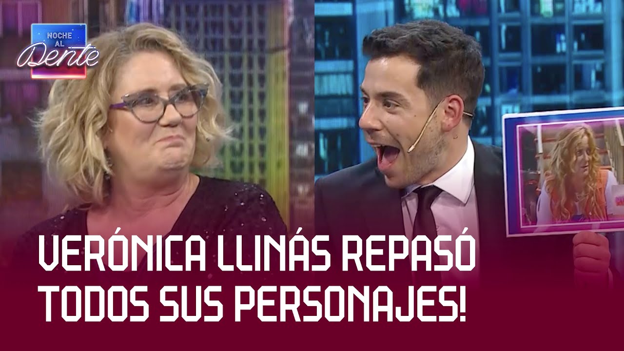 ¡VERÓNICA LLINÁS reocrdó todos sus personajes!