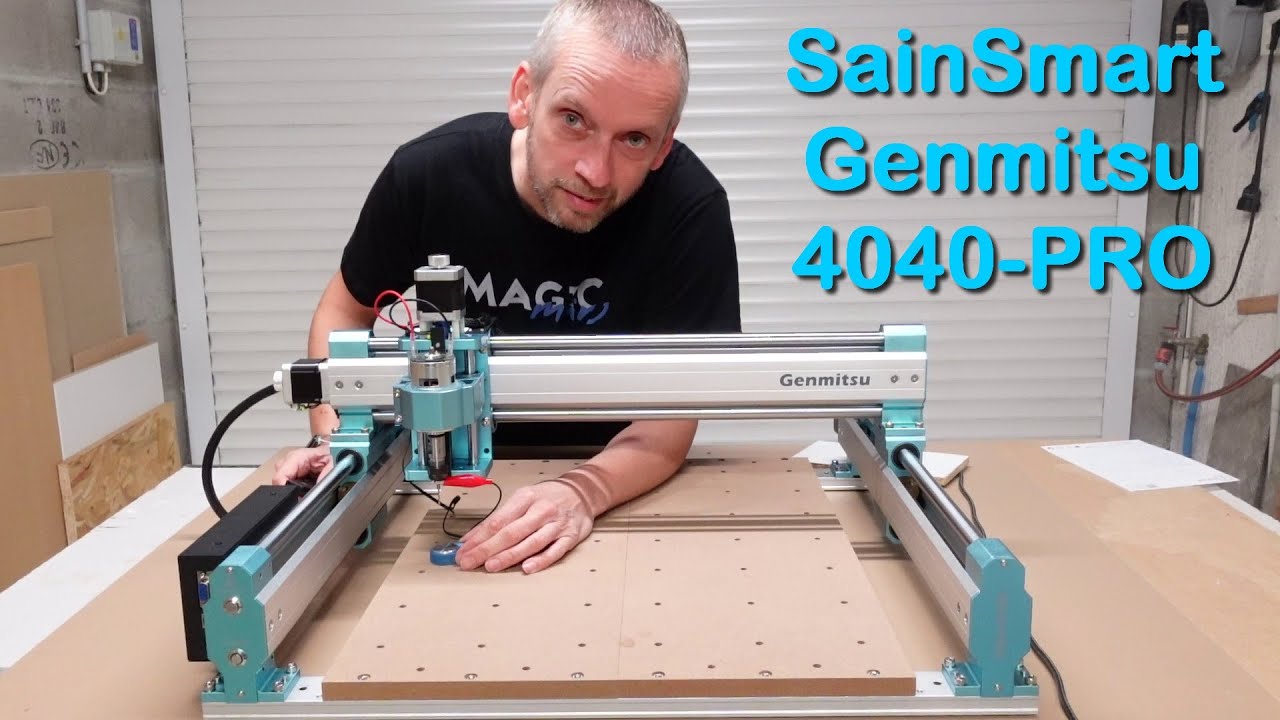 Fraiseuse Genmitsu 4040-PRO, je découvre le monde des CNC !