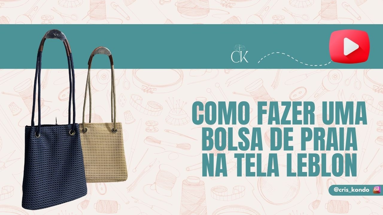Bolsa de Praia Artesanal