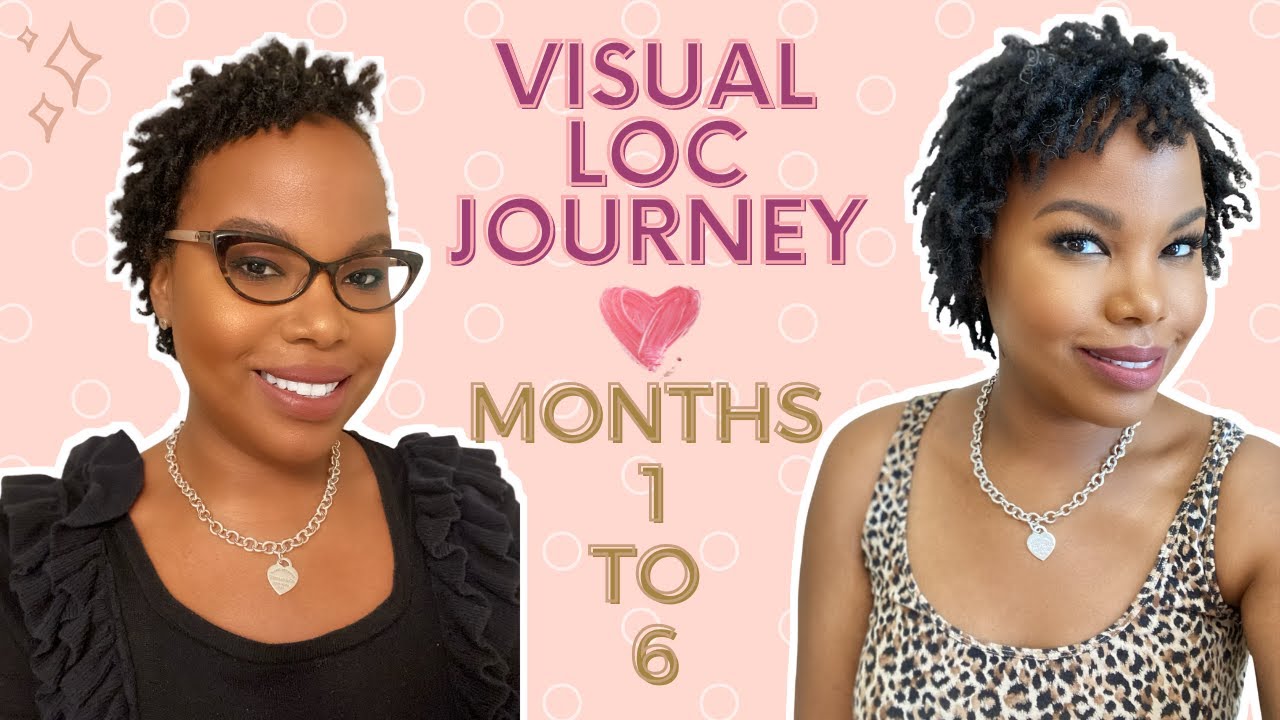 Visual Loc Journey | Sisterlocks | Months 1 to 6