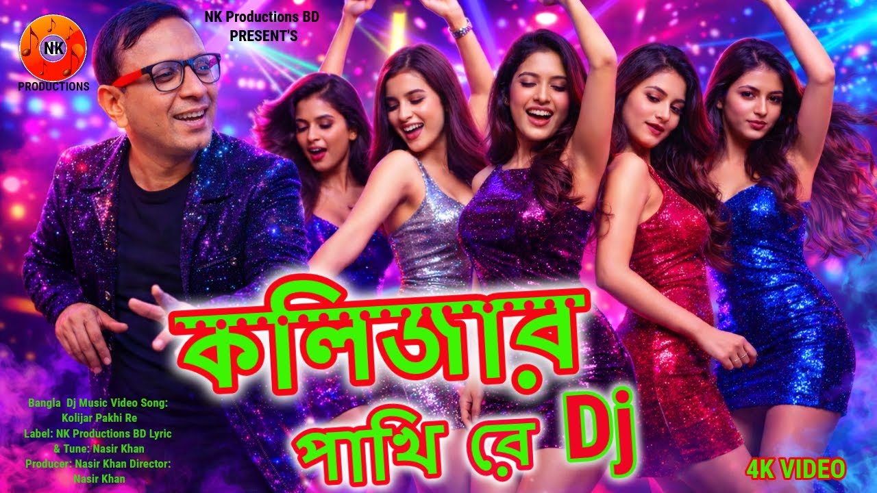 Kolijar Pakhi Re l কলিজার পাখি রে l Nasir Khan l নাসির খান l Bangla Dj Sad Song l NK Productions BD