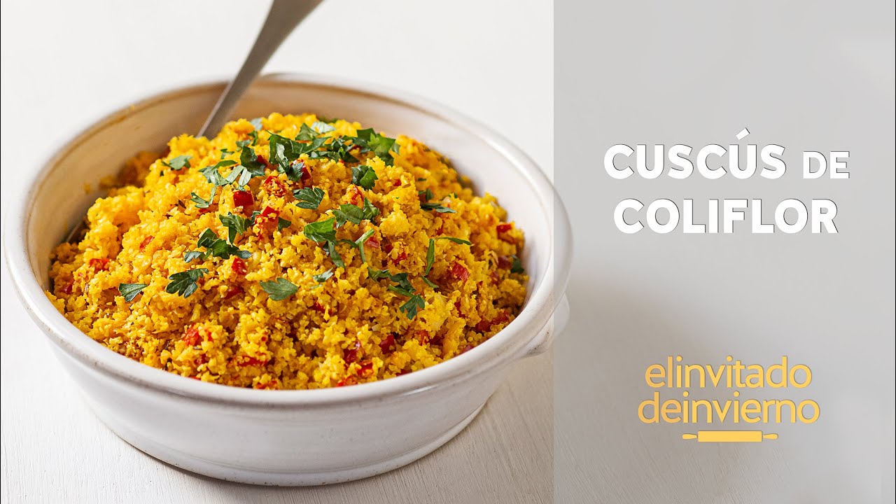 Falso {cuscús de coliflor} con especias