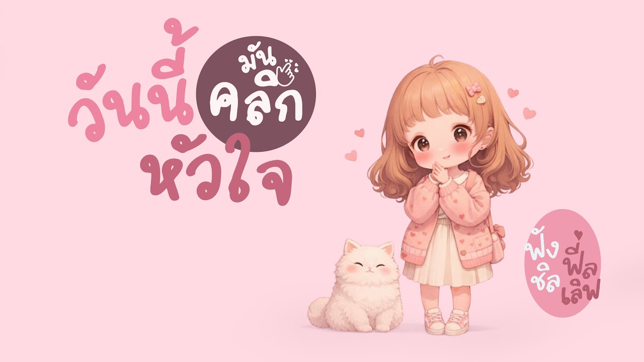 วันนี้มันคลิกหัวใจ (Click My Heart) | เพลงรักสดใส ฟังสบาย 💗 | Cute Love Pop