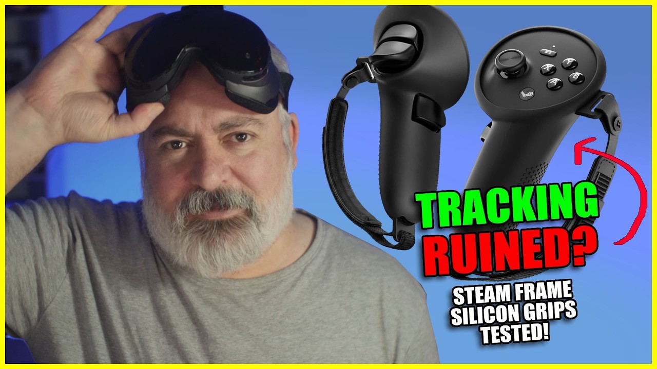 Аксессуары для Steam Frame РАСКУПИЛИ? Попробуйте накладки Spigen для Steam Frame (тесты отслежива...