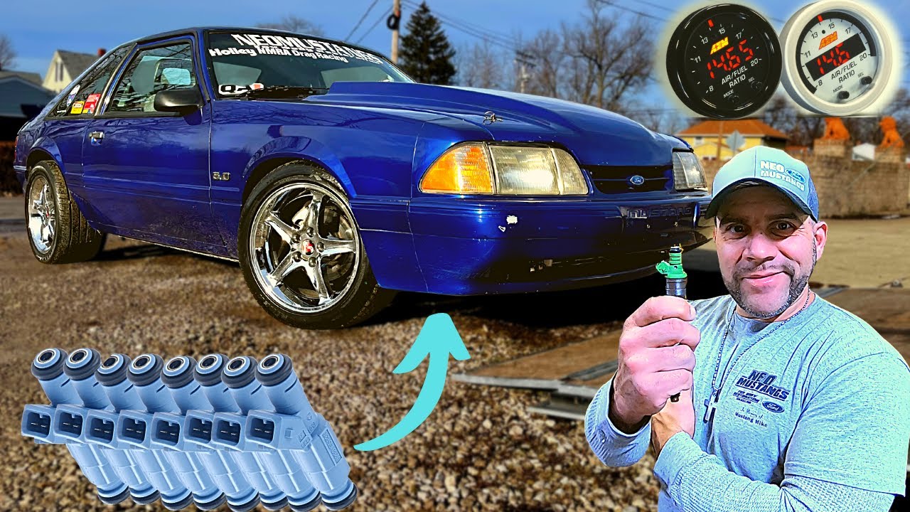 Did Big Injectors Run a GT40 Stock Block Foxbody w/ On3 Turbo?