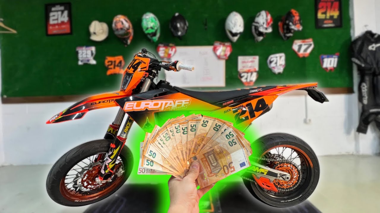 ¿ CUÁNTO DINERO ME COSTO CREAR LA SUPERMOTARD DE MIS SUEÑOS ? 💰😱