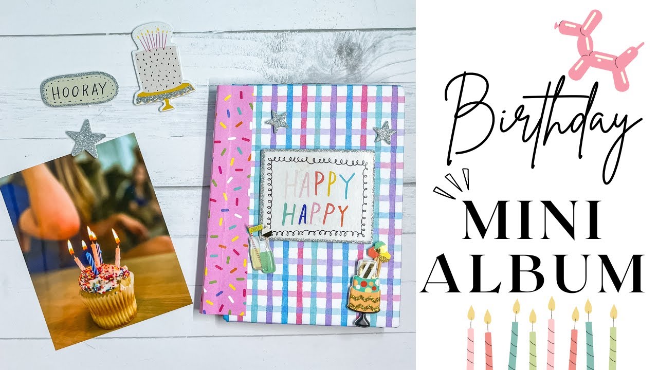 The Most PERFECT Birthday Photo Album For Friends (Using Envelopes!)