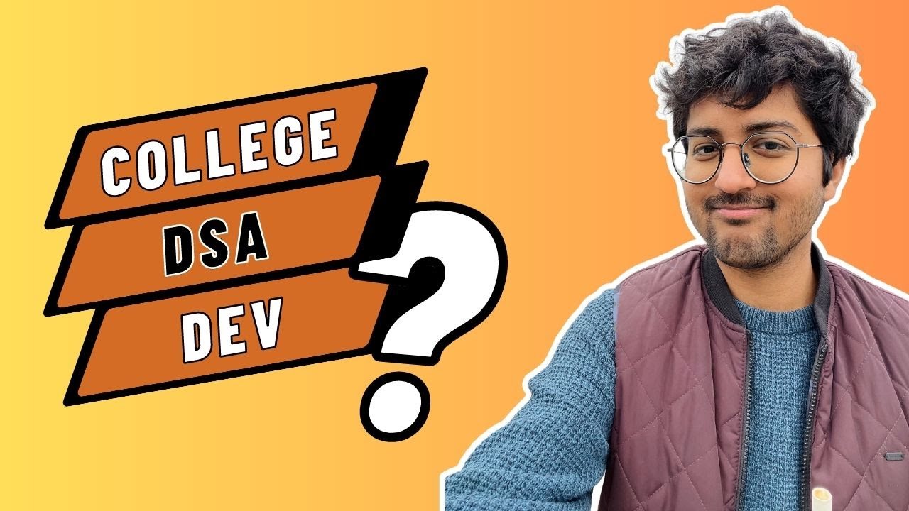 How to Balance College + DSA + Development?