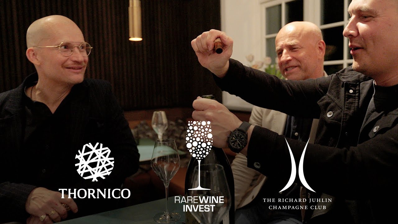 Champagne dinner with Thornico & RareWine Invest featuring Richard Juhlin