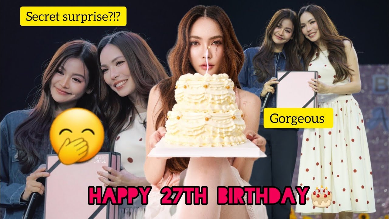 (ENGLOT) Engfa surprised Charlotte ❤️Charlotte's 27th  Birthday 🎂 Party 2025