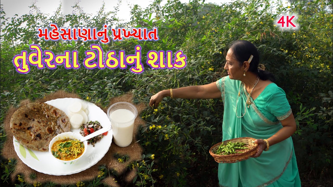 મહેસાણાનું પ્રખ્યાત તુવેરના ટોઠાનું શાક | લીલી તુવેરના ટોઠા  | Green Pigeon Pea Totha |