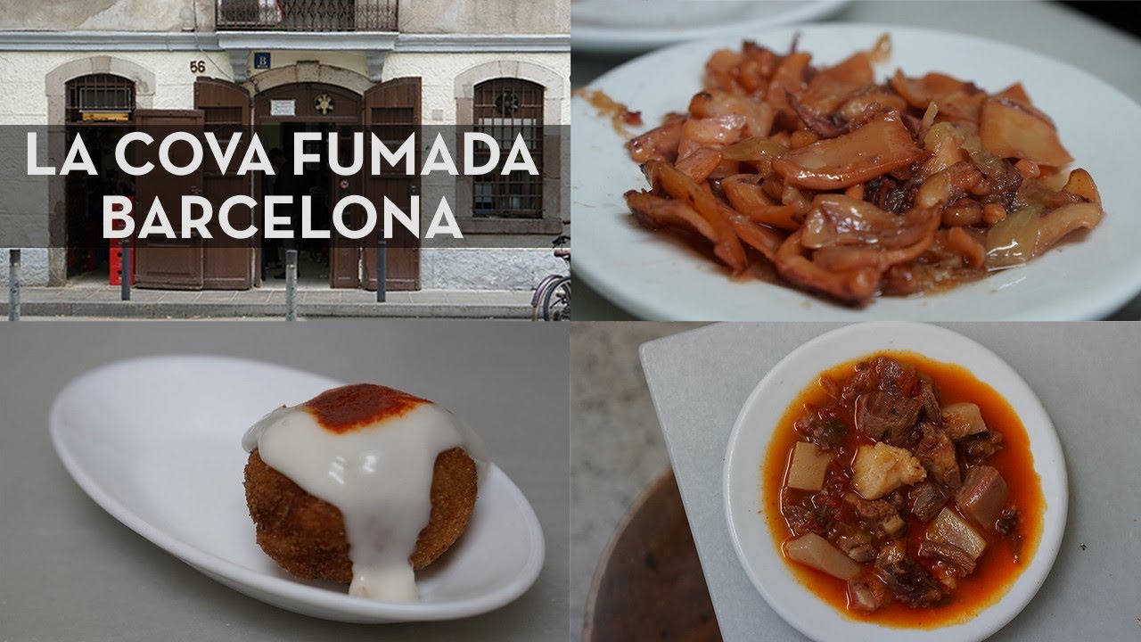 LA COVA FUMADA BARCELONA TAPAS Y RACIONES EN LA BARCELONETA