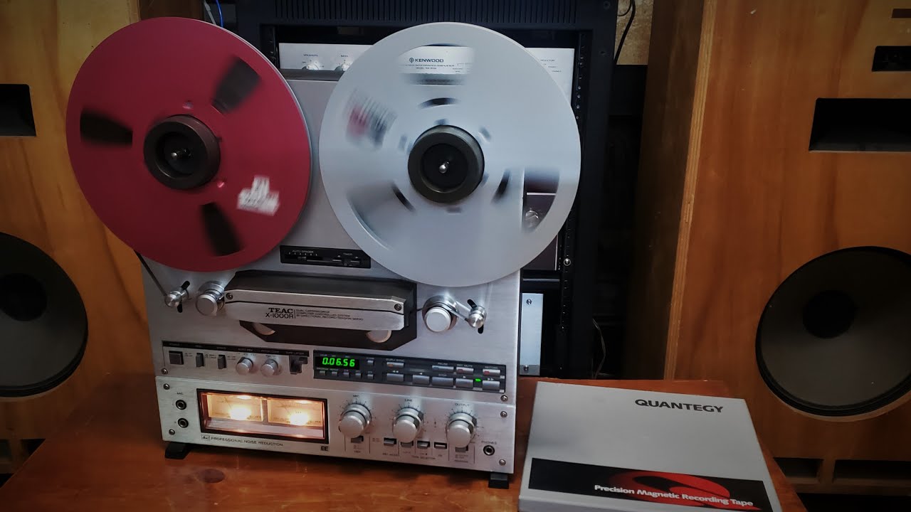 TEAC X-1000R Reel to Reel Player Demo