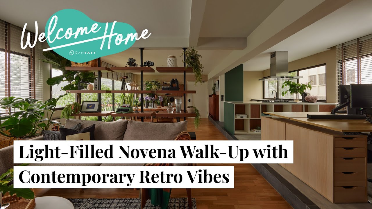 Inside an Open-Plan 94sqm Walk-Up Apartment in Novena | Qanvast Welcome Home Tours