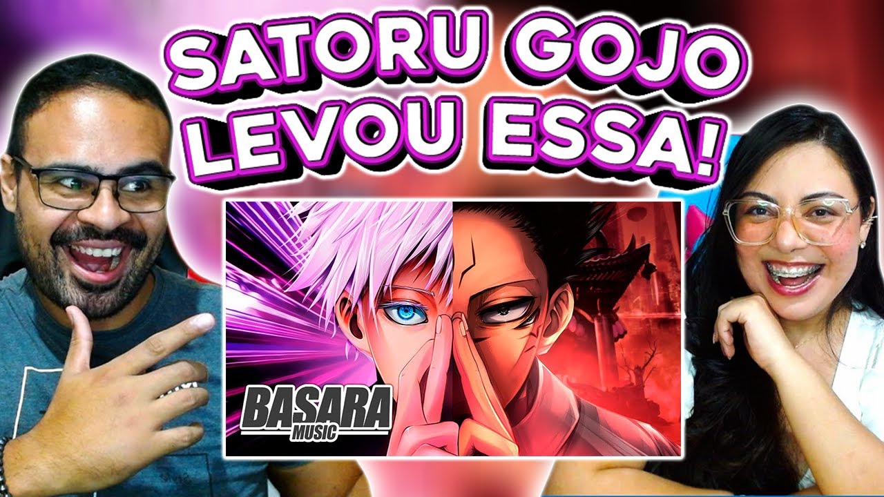 REACT EM CASAL Sukuna VS. Gojo (Santuário Infinito / Jujutsu Kaisen) Basara ft. @DaaruiOficial
