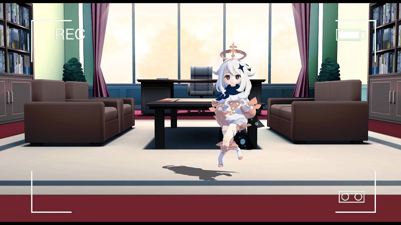 Paimon [MMD Chika Fujiwara Dance]