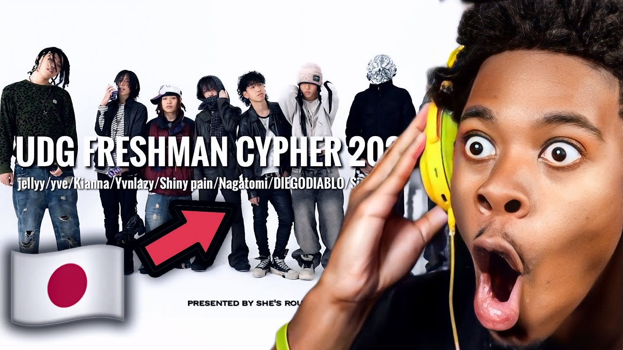 Reacting to Japanese Underground For the First Time! | UDG FRESHMAN CYPHER 2026 - JPN