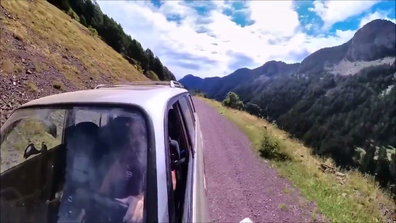 HACIENDO LA PISTA DE RUEGO DE RUTA POR LOS PIRINEOS CON MI TOYOTA HDJ80 DIA 10-9-2025 VIDEO 1.