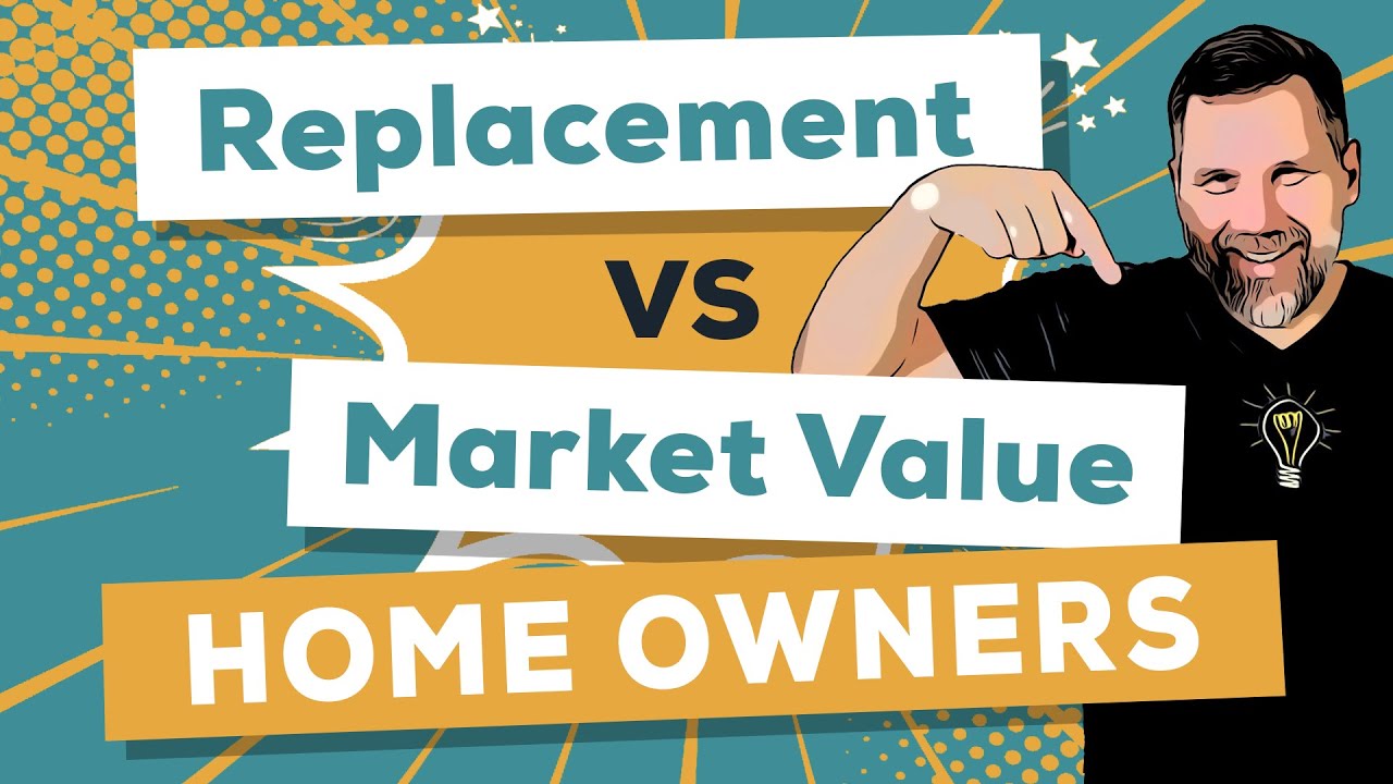 Replacement Cost VS Market Value | How building insurance is figured