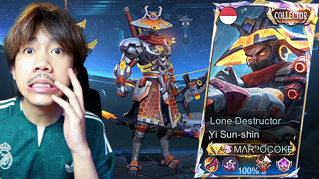 REVIEW SKIN REVAMP COLLECTOR YI SUN SHIN LONE DESTRUCTOR - Mobile legends