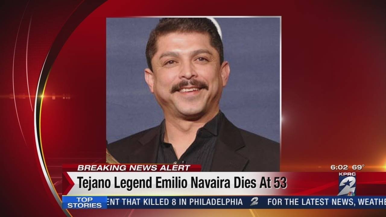 Tejano legend Emilio Navaira dies at 53